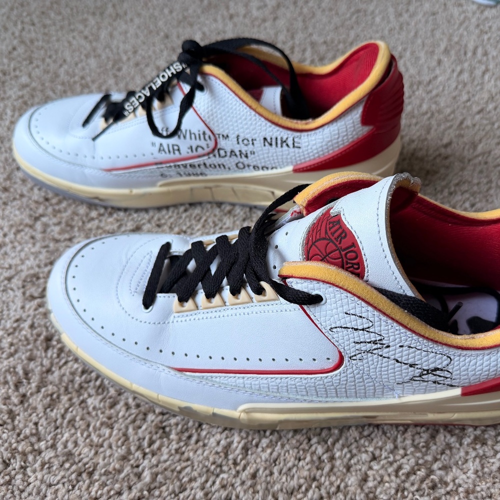 Off-White x Air Jordan 2 Low Chicago Size 12 Authentic No Box